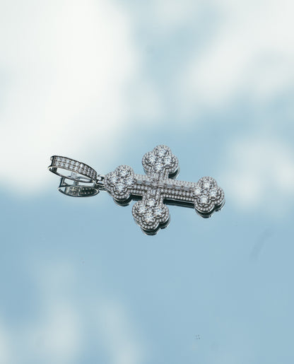 Trefoil Cross Baguette